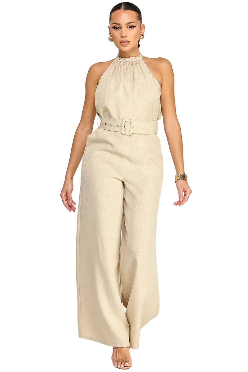 Sand Elegance Jumpsuit