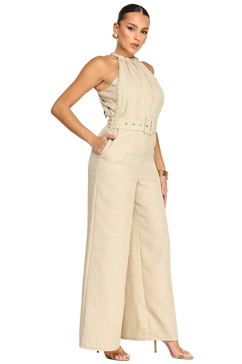 Sand Elegance Jumpsuit
